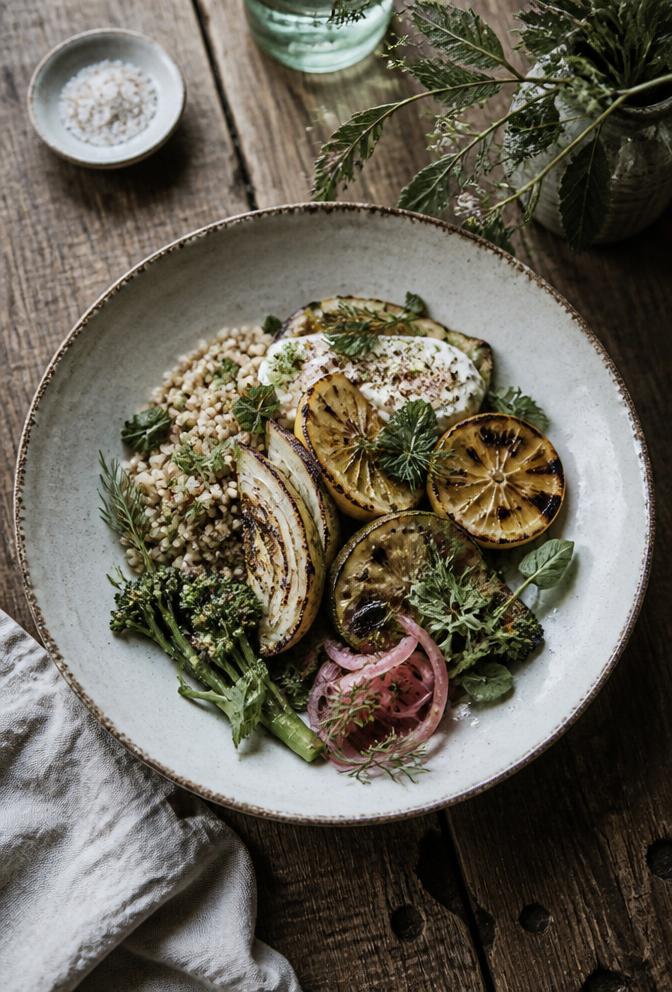 Authentic & Wellness Nutrition Concept